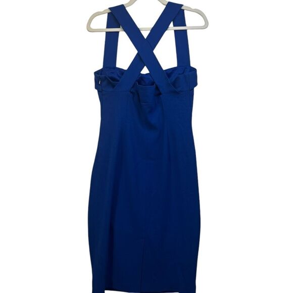 Nwt L.K Bennett Royal Cobalt Blue sheath Dress us 8 Kate Middleton designer - Picture 6 of 16